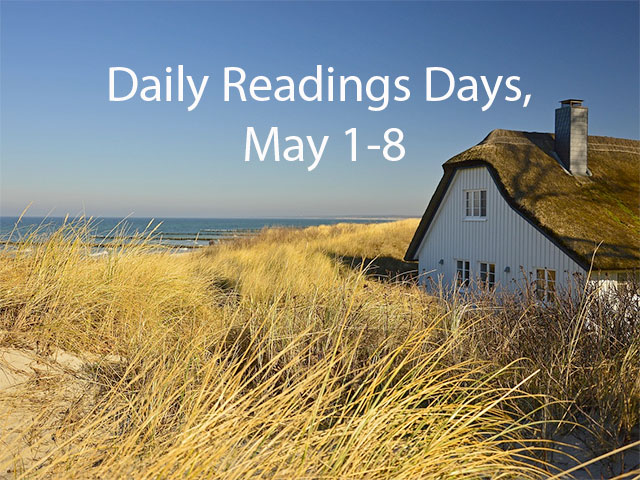 Daily Readings Days, May 1-8, 2026