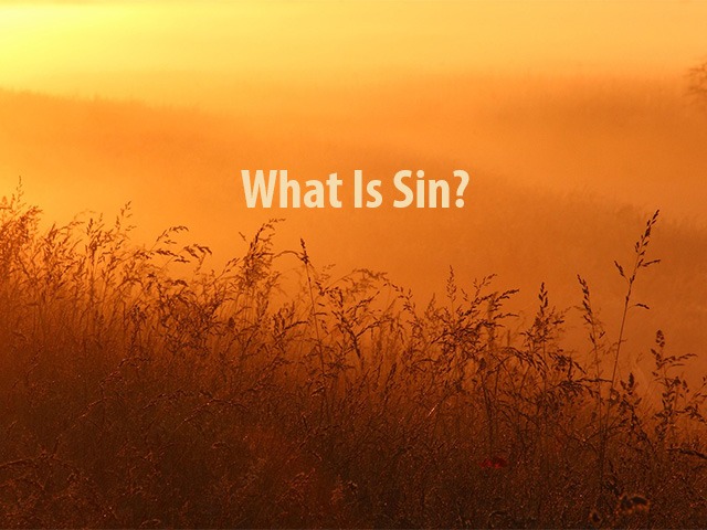What Is Sin?